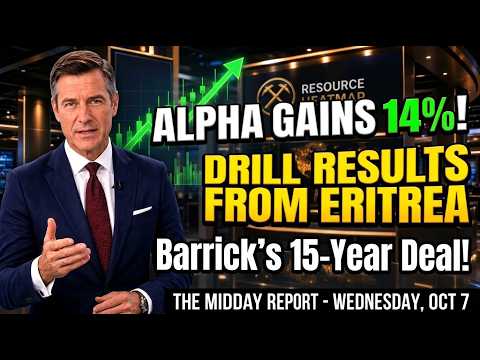 Alpha Exploration Jumps 14%, Eloro Hits Wide Silver-Tin Intercepts | The Midday Report