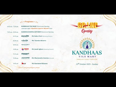 Grand Opening Full Video