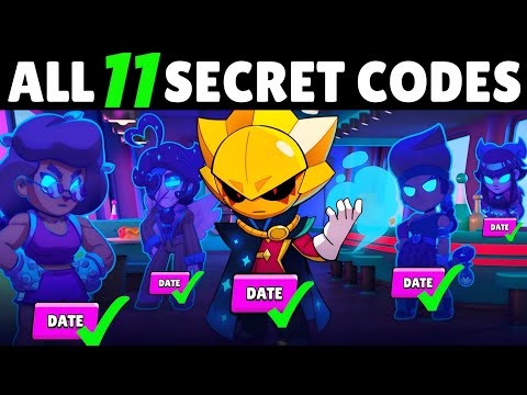 FREE Hidden Rewards : All 11 Secrets Code For All Date | Brawl Stars 