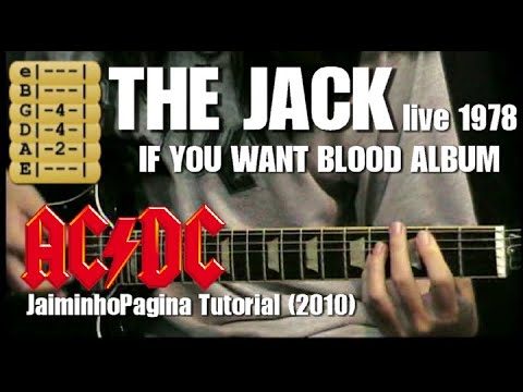 "The Jack" Live 1978 If You Want Blood | Lesson | AC/DC | Original JaiminhoPagina Series (2010)