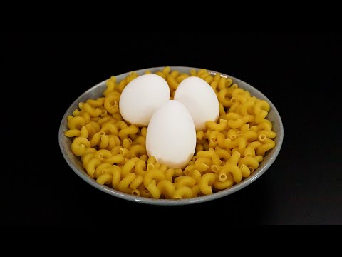 Learn How to Make Pasta with Tomato Sauce and 3 Eggs Quickly!