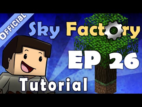 Bacon Donut - Minecraft Sky Factory Official Tutorial 26 - Harvester And Planter