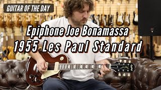 Video thumbnail for Epiphone SIGNED Joe Bonamassa 1955 Les Paul Standard Copper Iridescent | Guitar of the Day by Normans Rare Guitars