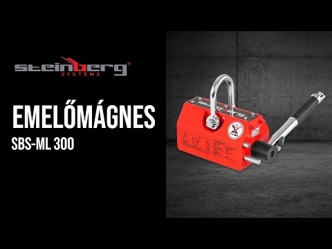 Videó - Emelőmágnes - 300 kg
