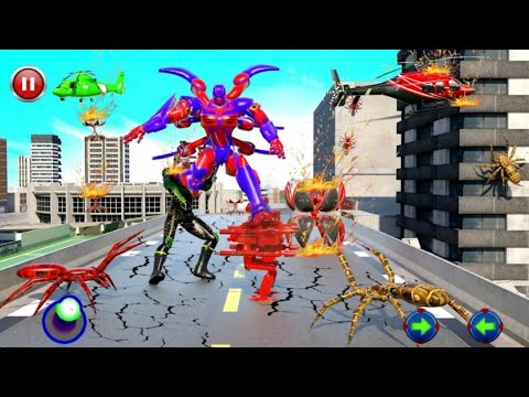 spider robot transformation Gameplay walkthrough|#-1