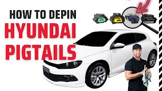How to De-Pin a Hyundai, Kia Automotive Connector | Fog Lamp