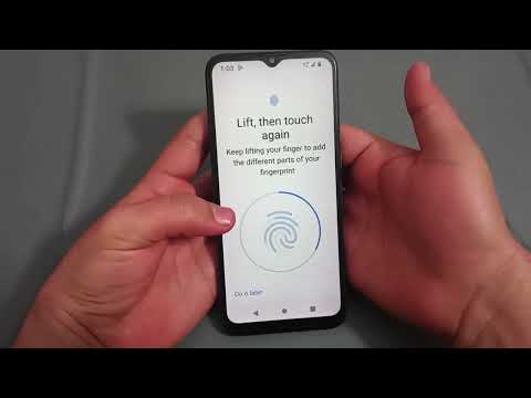 fingerprint lock setting Nokia g10, how to set fingerprint lock in Nokia g10