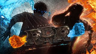 RRR Theatrical Trailer  RRR Movie Trailer  Rajamou