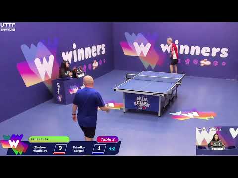 WINners CUP table 2  09.12 Zhukov Vladislav - Priadko Sergei   22:00