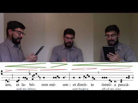 Introit, 3rd Sunday After Pentecost - Respice in me | Gregorian Chant with phrasing suggestions