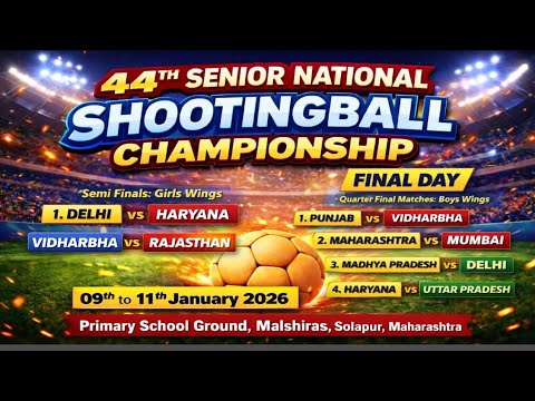 Shooting Ball Federation of India  is live