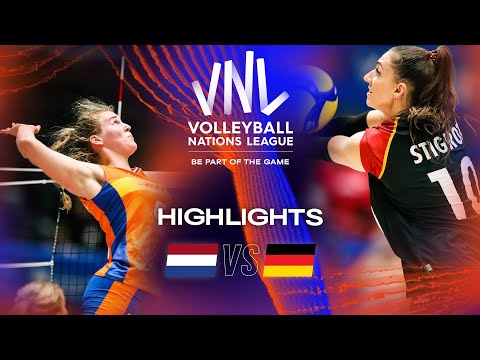 Волейбол GER vs. NED — Highlights Week 1 | Women's VNL 2023