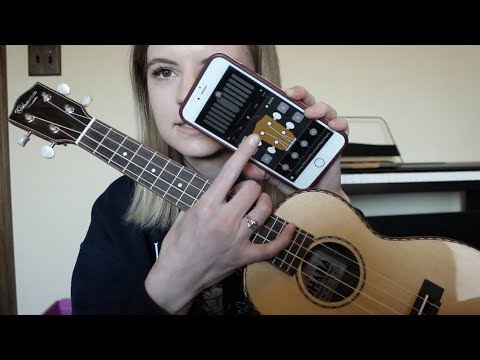 How to tune a ukulele with an app!