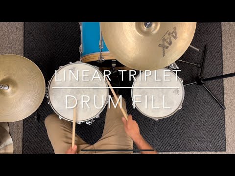 How to Play a Linear Triplet Drum Fill