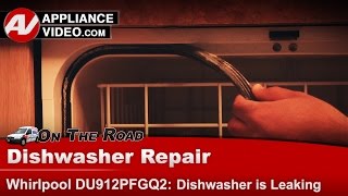 Whirlpool Dishwasher Repair — Leaking Water Gasket
