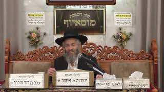 הרב משה כהן | הלכות | מוסאיוף (בית הכנסת מוסאיוף - ערוץ חדש) - התמונה מוצגת ישירות מתוך אתר האינטרנט יוטיוב. זכויות היוצרים בתמונה שייכות ליוצרה. קישור קרדיט למקור התוכן נמצא בתוך דף הסרטון