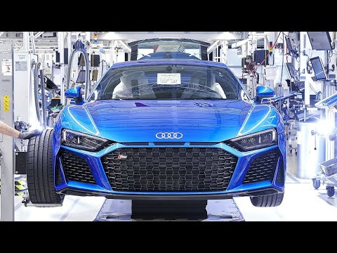 Audi R8 V10 Production in Germany 