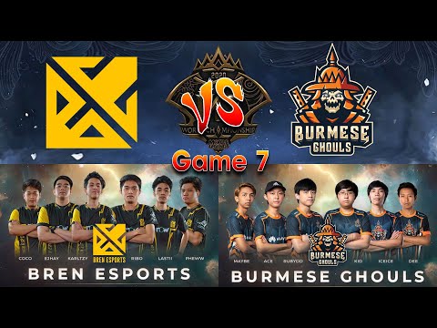 Bren Esports vs Burmese Ghouls Game 7  | M2 Grand Finals