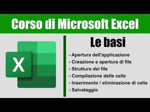 Microsoft Excel – Lezione 1: le basi