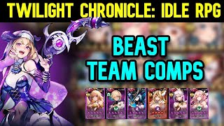Twilight Chronicle: Idle RPG - BEST TEAM COMPS