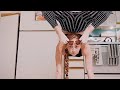 Contortionist Wears Sunglasses Using Feet
