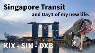 Singapore Transit ✈️ Moving to Dubai – Day 1 of My New Life
