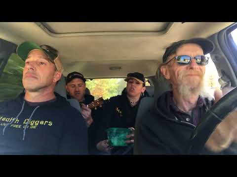 Lean on me - on the fly jam driving down the road with Stealth Diggers