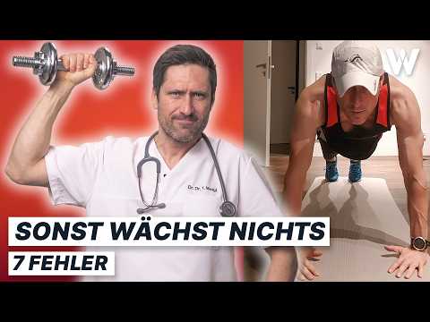 Warum Du keine Muskeln aufbaust: Die 7 größten Fehler und wie Du sie vermeidest