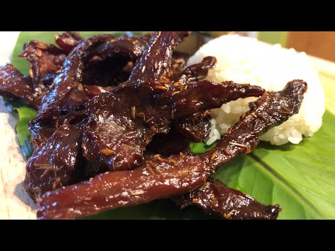 Lao Food: How I Make Lemongrass Pork Jerky