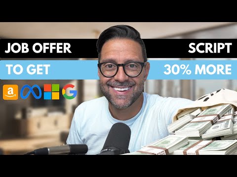 Salary Negotiation Script - Step-by-Step Template to Get 30% More Money