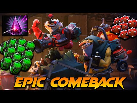 Waga Techies - EPIC COMEBACK - Dota 2 Pro Gameplay [Watch & Learn]