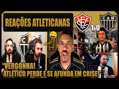 REAÇÕES dos ATLETICANOS - VITÓRIA 1x0 ATLÉTICO MG - BRASILEIRÃO 2025 - VAMOS RIR DO GALO!