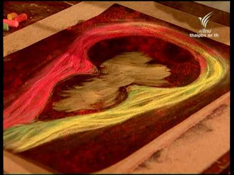 สอนศิลป์ [1-183] โดย อ.กัญจน์คชา คงคามี [สีน้ำมัน_ภาพเครื่องรางของขลัง]