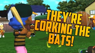 THEY'RE CORKING THE BATS! (Backyard Baseball)