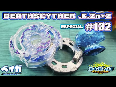 Testando combos special 132 - DEATHSCYTHER .K.Zn+Z vs 3 combos - Beyblade Burst