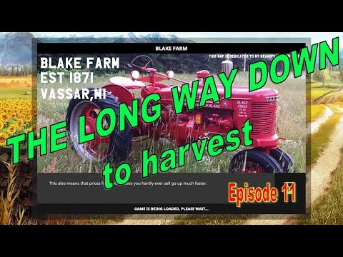 THE LONG WAY DOWN to harvest, Blake Farm E11