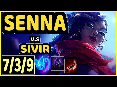 SEDRION (SENNA) vs SIVIR - 7/3/9 KDA BOTTOM ADC CHALLENGER GAMEPLAY - EUW