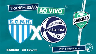 JOGO COMPLETO: NOVO HAMBURGO 0 X 0 SÃO JOSÉ | GAUCHÃO 2026 | 17/01/2026