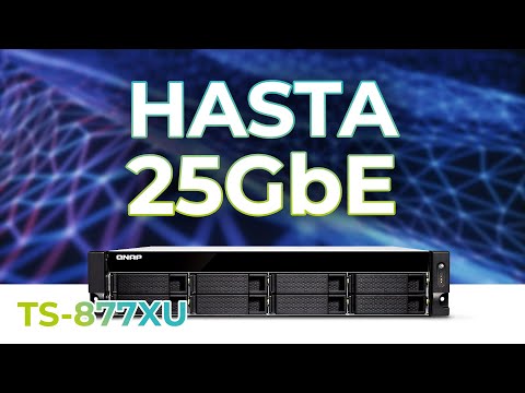 Servidor NAS para virtualización y Microservicios - QNAP TS-877XU