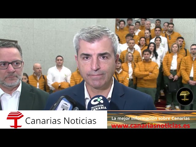 Domínguez y Suárez reciben a la delegación isleña que irá al Spainskills 2026