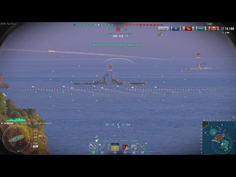 World of Warships Destroyer behind the enemy lines