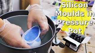 Silicon Moulds in Pressure Pot | Epoxy Resin Casting With No Air Bubbles