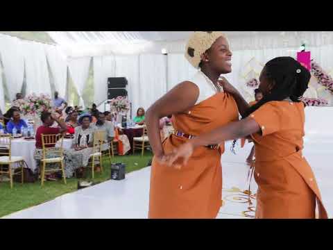 The Kikuyu dancers dancing #mwomboko by kamoko