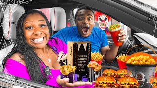 TRYING NEW HALLOWEEN ITEMS FROM FAST FOOD RESTAURANTS!