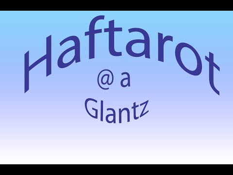 Haftarat Vayera with some explanation at the end of the pronunciation and trope sequences