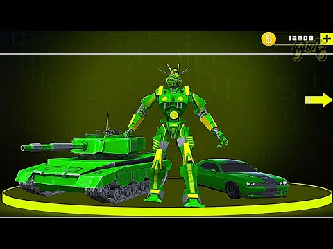 Tank Robot Car Game: Robot Shooting Game #3 - Android Gameplay