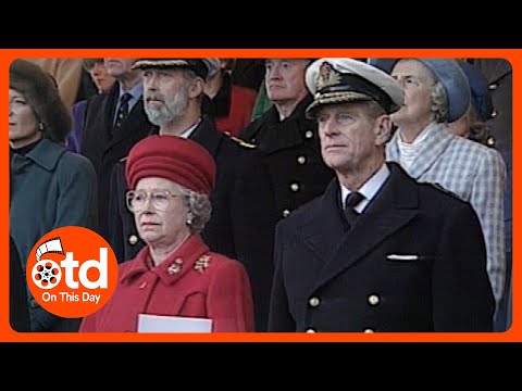 1997: Queen In Tears As Royal Yacht Decommissioned