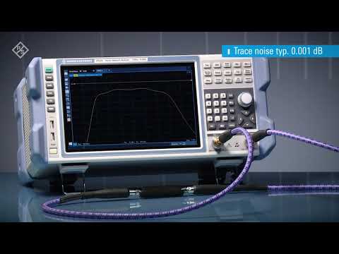 The R&S®ZNLE vector network analyzer offers a solid RF performance
