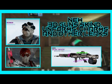 R6 LEAKS | 3D GUN SKINS, SIX INVITATIONAL CHARMS AND NEW UNIFORMS