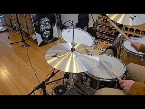 Cymbals - Zildjian 15" A Zildjian New Beat Hi Hats image 3